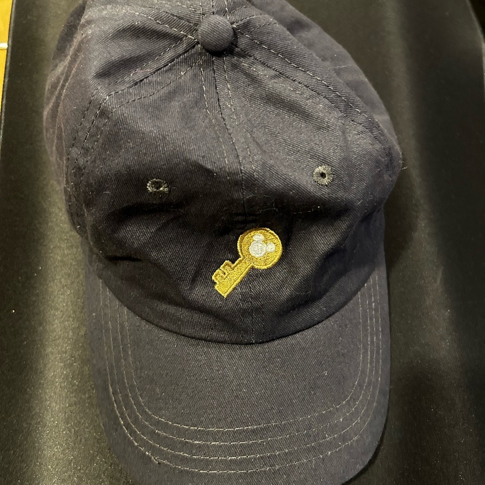 Disney Navy Cap with key logo